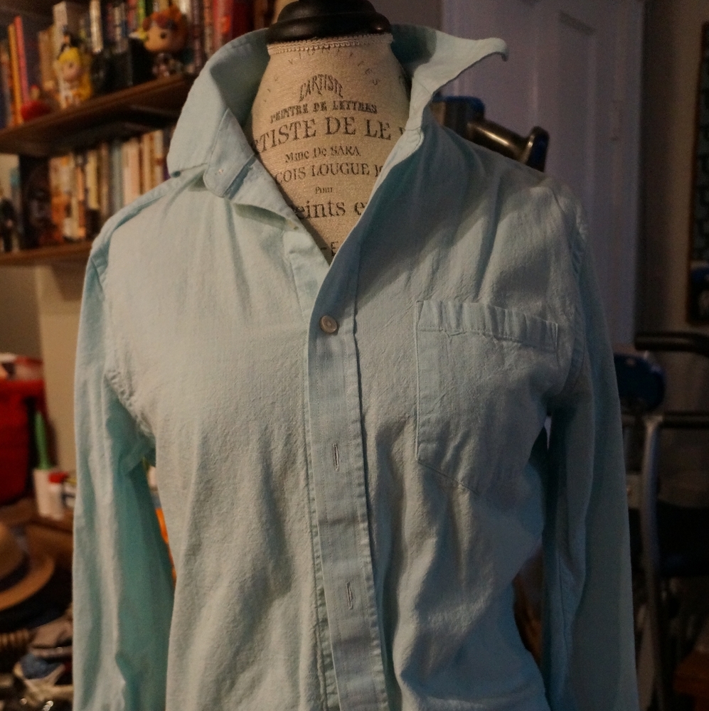 Banana republic cotton summer button up